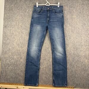 Levi’s 513 Men’s Slim Straight Flex Blue Denim Jeans Size 31 X 32 330